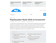 Tablet Screenshot of mojasocjologia.pl